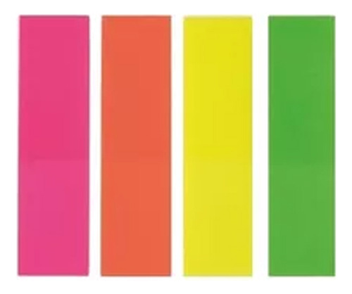Post-it Lembrete Flags 3m 4 Cores 140fls Amarelo