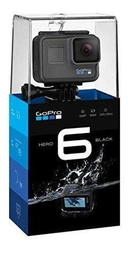 Gopro Hero 6 Black Prueba D Agua, 4k, Foto 12mp Estabilizado
