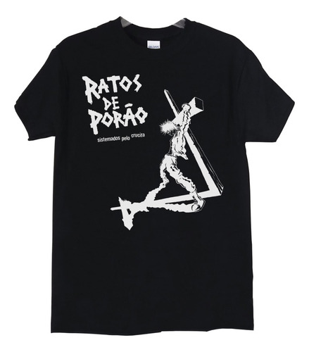 Polera Ratos De Porao Sistemados Pelo Cruci Punk Abominatron