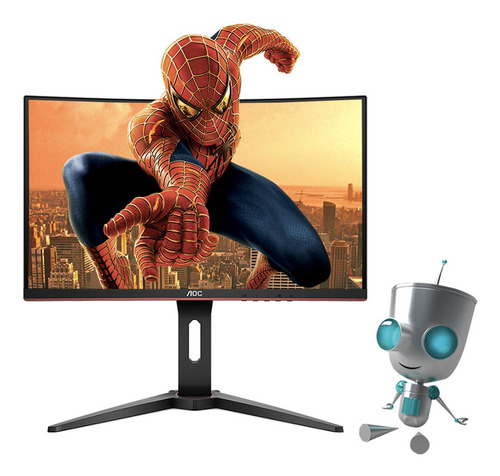 Imagen 1 de 10 de Monitor Curvo Gamer Aoc 24 / 32 165 Hz / Oferta