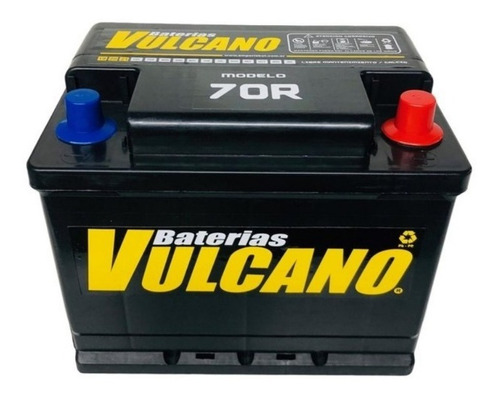 Bateria Vulcano 12x70 70r Auto Camioneta Nafta Gnc Diesel