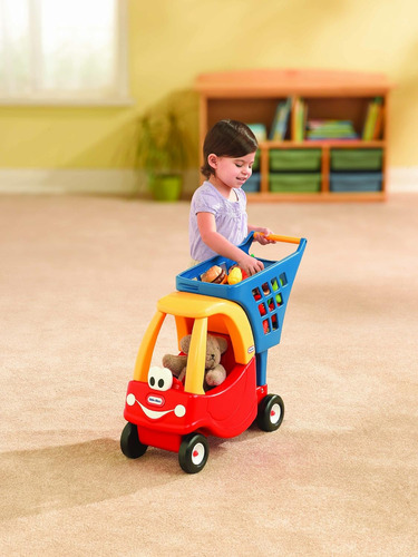 Carrito De La Compra Rojo/amarillo Little Tikes
