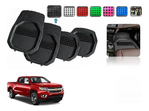 Tapetes 4pz Charola 3d Color Chevrolet Colorado 2014 A 2022