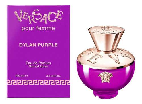 Versace Dylan Purple Edp 100ml - mL a $6250