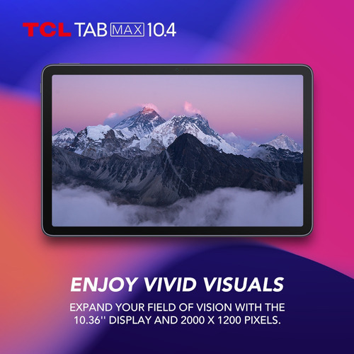 Tcl Tab Max 10.4 Pad 6gb Ram 256gb 10.36  Tablet Wifi Gris