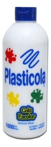 Plasticola 1 Litro 1000g Adhesivo Vinilico Cola Blanca
