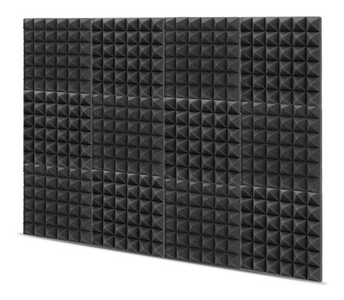Imagen 5 de 5 de Panel Acústico Piramidal 3d Espuma Acústica Para Estudio