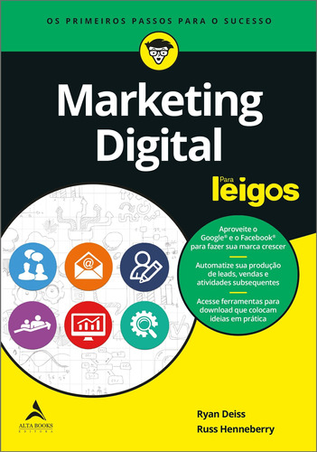 Marketing digital Para Leigos, de Henneberry, Russ. Série Para leigos Starling Alta Editora E Consultoria  Eireli, capa mole em português, 2019