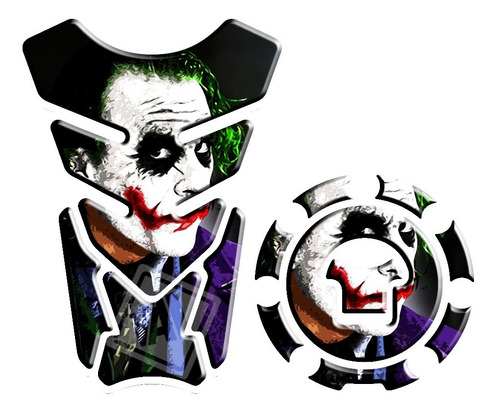 Adesivo Protetor Tanque Bocal Cb Hornet Coringa Batman 25