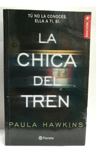 La Chica Del Tren Libro Usado Estado 8/10 Pasta Rústica