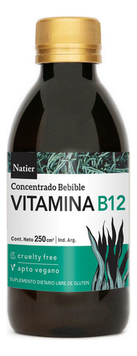 Natier Suplemento Vitamina B12 Bebible Vegano X 250ml