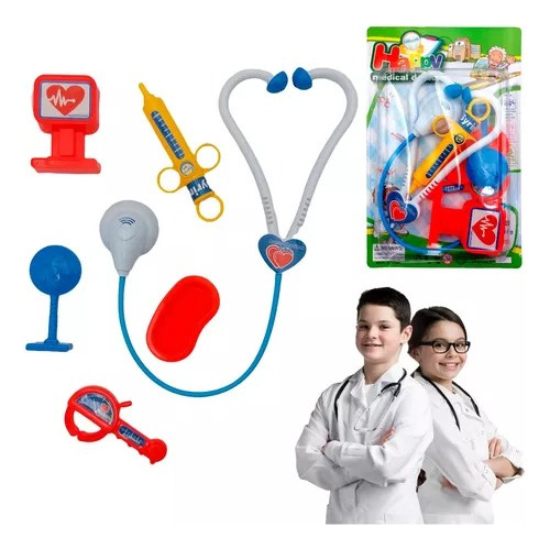 Juego De Doctora En Blíster Niños Juguete Diversión 