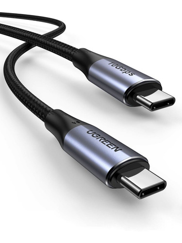 Cable Usb Ugreen Tipo C - Tipo C Pd 100w 10gb 4k Uso Rudo 1m