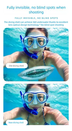 Carcasa De Buceo Magnética Invisible Para Insta360 X5