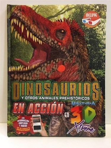 Libro Dinosaurios 3d - Ultra3d Extreme De Aa.vv