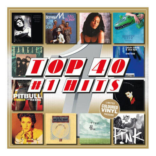 Top 40  #1  Hits - Top 40  #1 (vinyl Gold) Vinilo