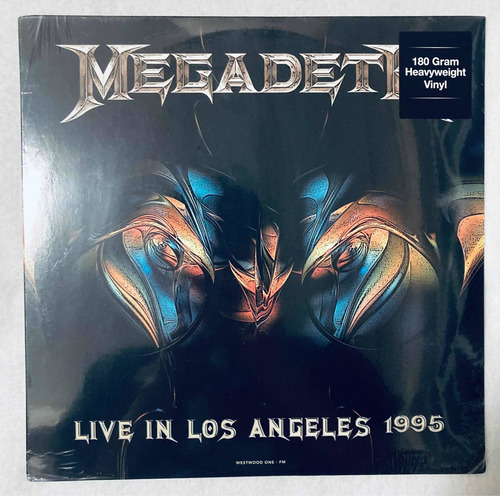 Megadeth Live In Los Angeles 1995 Lp Vinyl Vinilo Ed Eu 2015