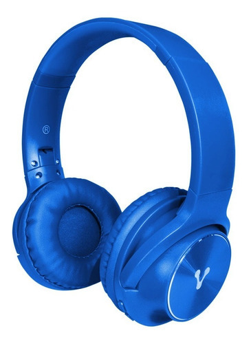 Diadema Vorago Hpb-200-bl Bluetooth Fm Msd Plegable Azul /vc