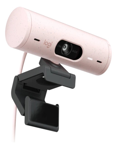 Camara Web Logitech Brio 500 Rose Usb-c Fullhd 30fps