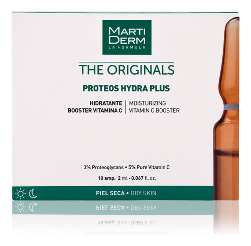  Martiderm Proteos Hydra Plus Ampolla Para Mujeres Y Hombres