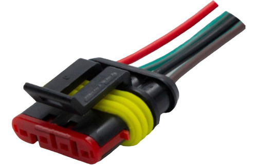 Conector Sensor Oxigeno Fiat Palio Siena 1.3 1.4 1.8 4 Pines