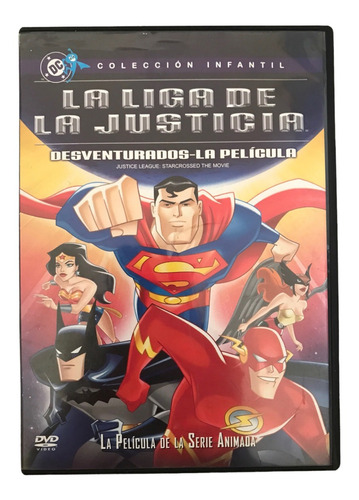 Dvd La Liga De La Justicia Desventurados Starcrossed Movie