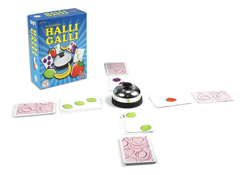 Juego De Mesa Halli Galli Rapidez Visual Familiar Niños