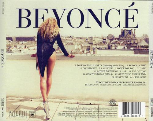 Beyoncé 4 Cd Nuevo Sellado Musicovinyl