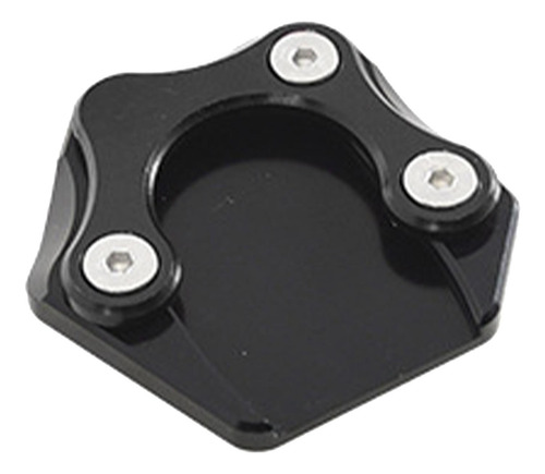 4x Soporte Lateral Pad Plate Parking Foot Premium Negro