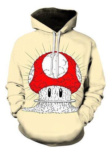 Sudaderas Con Capucha Anime Super Mario Bros 3d Impreso