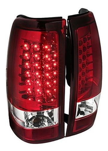 Spec-d Sintonización Lt-siv99rled-tm Chevy Silverado Red Led