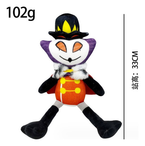 Dsv Helluva Boss The Circus Stolas Muñeco Peluche Juguete