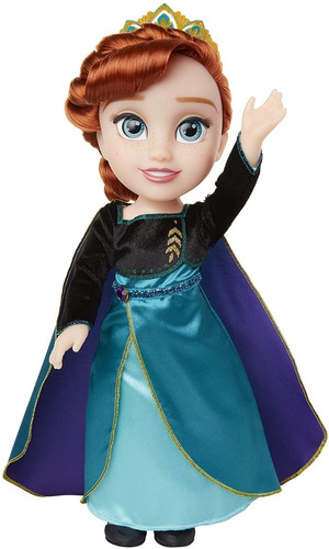 Muñeca Frozen Ii Anna  Doll Queen Conjunto Y Zapatos 35 Cm