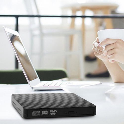 Qqq Unidad Externa De Cd Y Dvd, Usb 3.0 Y Cd Dvd Portátil