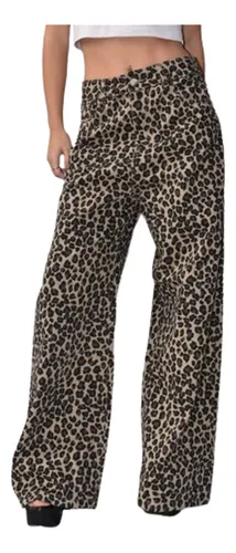 Pantalones de leopardo mujer hotsell