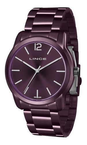 Relogio Lince Feminino Roxo - Lrv4449l U2ux