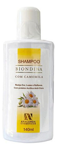 Shampoo Biondina Com Camomila 140 Ml