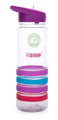 Botella De Tritan Keep Linear 750ml Oferta