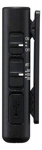 Microfono Inalambrico Bluetooth Para Camara Sony Ecm-w2bt Color Negro