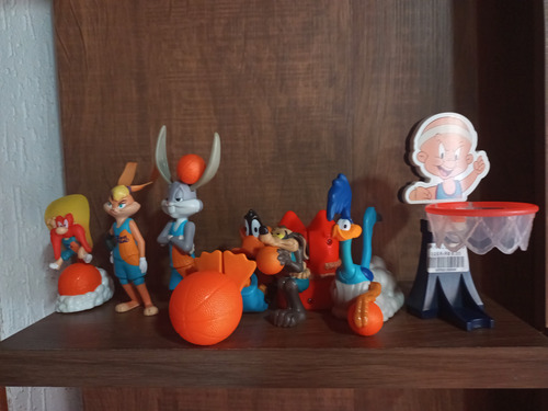7 Bonecos Space Jam 2 Usados Na Condição Das Fotos (Usado)