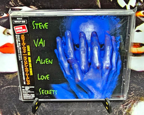 Cd Steve Vai Alien Love Secrets Japón Con Obi Impecable 