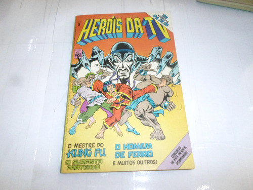 Herois Da Tv No 3 Editora Abril 1979 Excelente! Quase Banca (Usado)