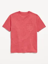 Comprar Playera De Manga Corta Con Bolsillo Suave Para Niño Old Navy