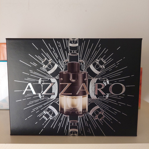 Azzaro The Most Wanted Edt Intense Set Perfume + 2 Travel Si