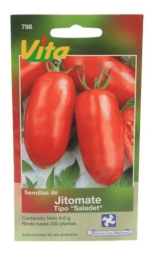 Semillas De Jitomate Tipo Saladet