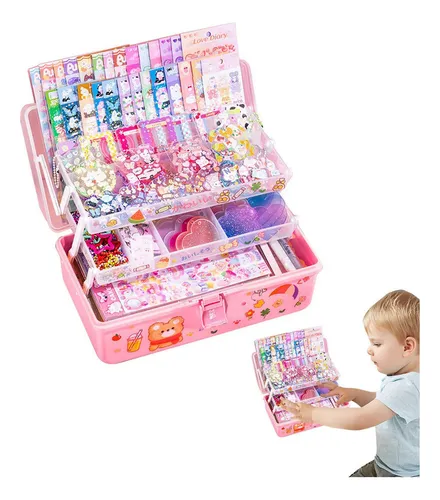 WOW GENERATION – Set Artístico Shiny Transfer – Manualidades Con Pegatinas Y Papel De Aluminio Para Niñas Y Niños