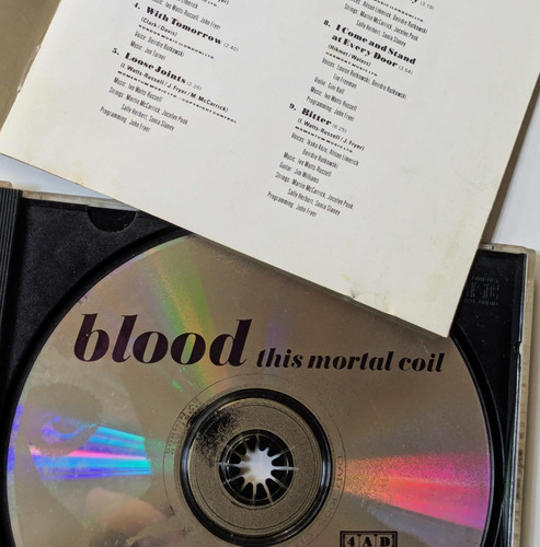Cd This Mortal Coil - Blood - Imp U.k. - 1991 Cd Simples (Usado)