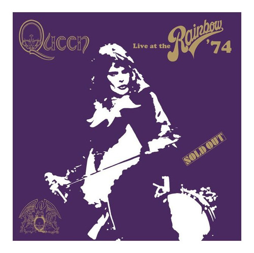 Queen  Live At The Rainbow '74 Dvd Eu Nuevo Musicovinyl