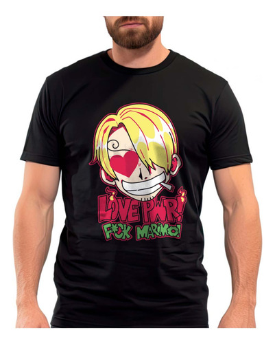 Playera Ole Pwr Sanji One Piece