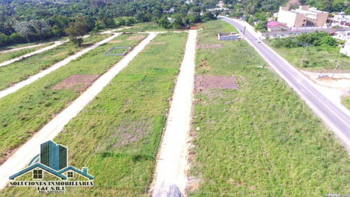 Imagen 12 de 17 de Vendo Solar Comercial De 150 A 385 Mt2 En Plena Avenida Ubicado En Residencial Privado Con Agua Luz Y Calles En Santo Domingo Norte Próximo A La Estación Del Metro Mamá Tingo, La Sirena Y El Parque V